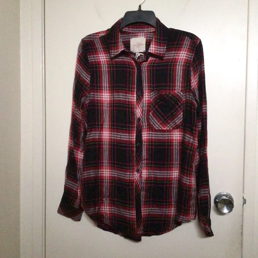 Casa Cabana Button Up Shirt Size Small